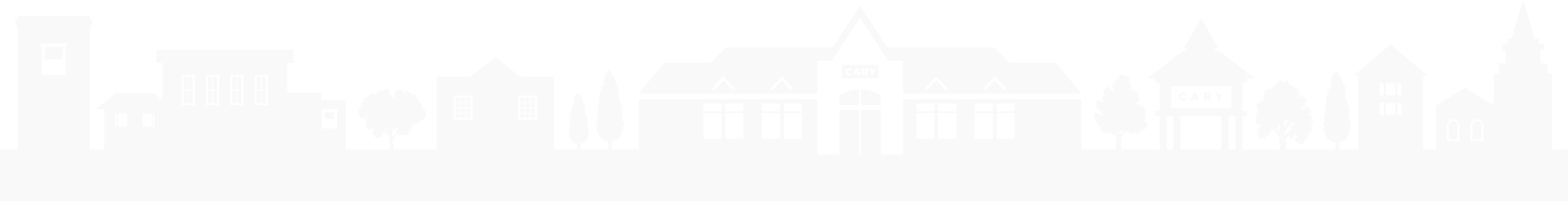 graphic of cary houses lined up
